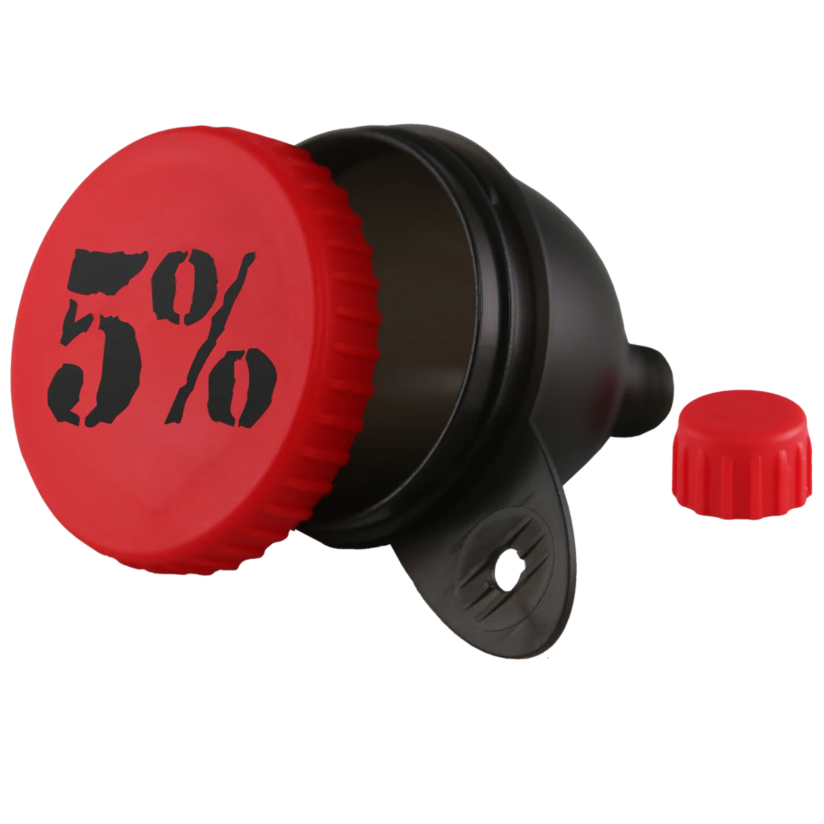 5% Nutrition Rich Piana Protein Funnel - Black