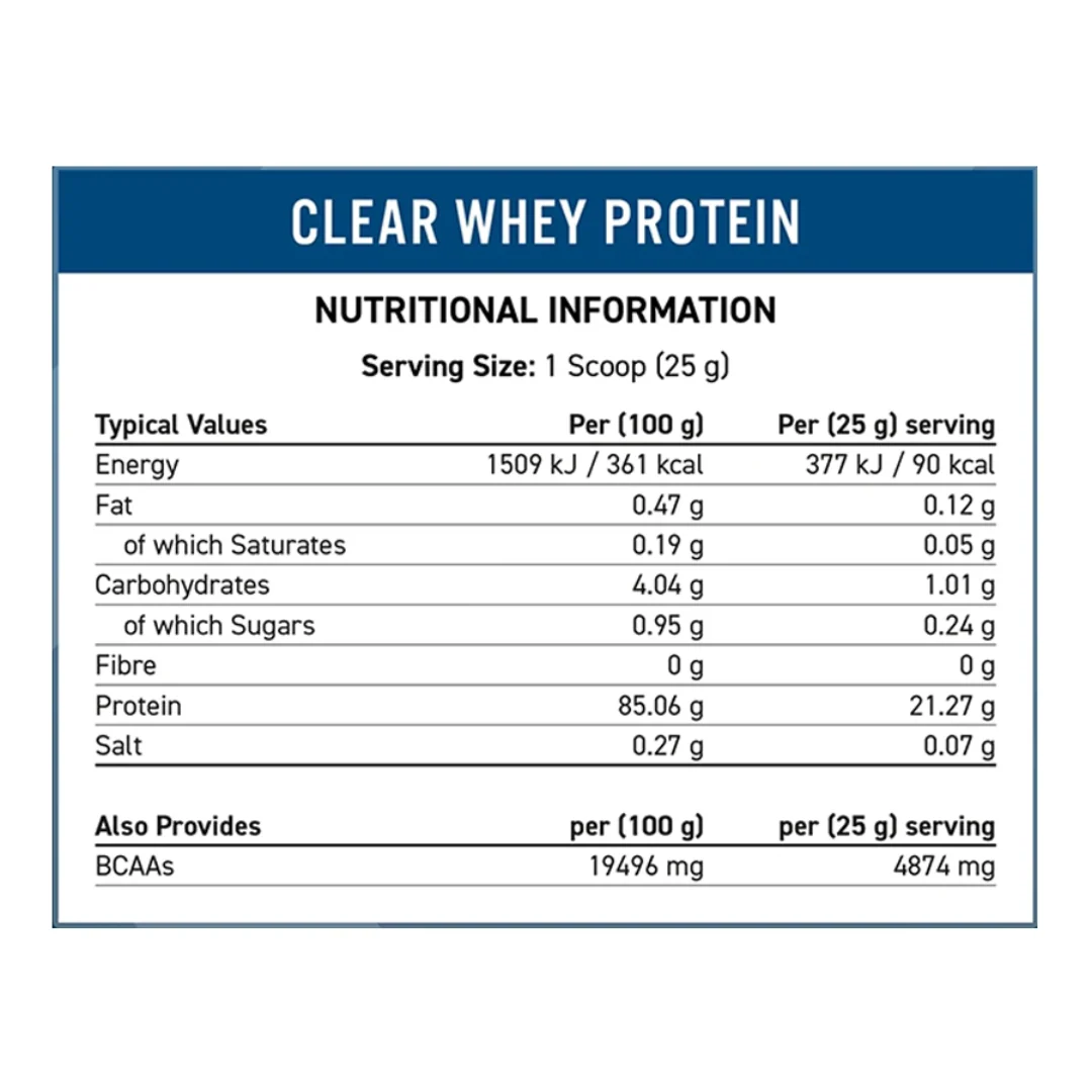 Applied Nutrition Clear Whey 125g - Image 4