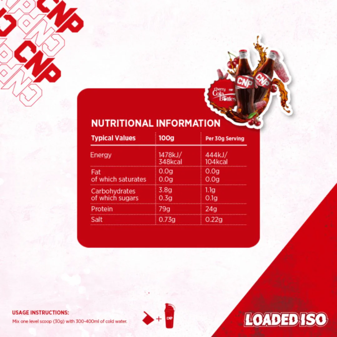 CNP Loaded Iso 1.8 kg - 60 Servings - Image 3