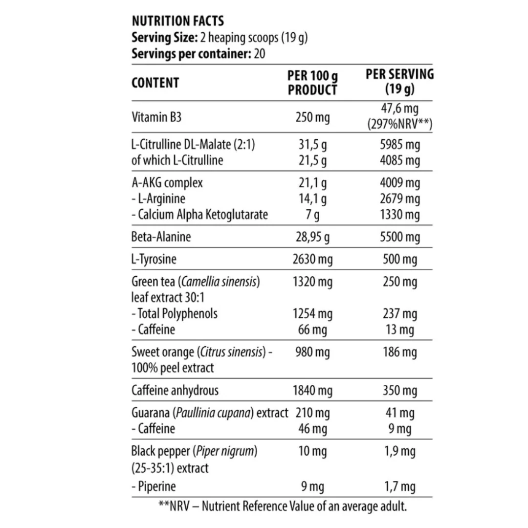 Dorian Yates Blood and Guts Pre Workout - Image 4