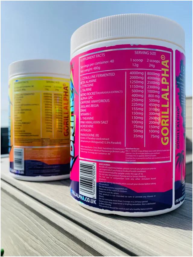 Gorillalpha Ibiza Juice 480g - Pacha Fruit Strawberry Watermelon - Image 2