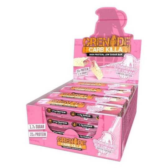 Grenade Carb Killa Low Sugar Protein Bar (12 x 60g Bars) 13 Flavours - Image 15
