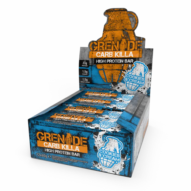 Grenade Carb Killa Low Sugar Protein Bar (12 x 60g Bars) 13 Flavours - Image 6
