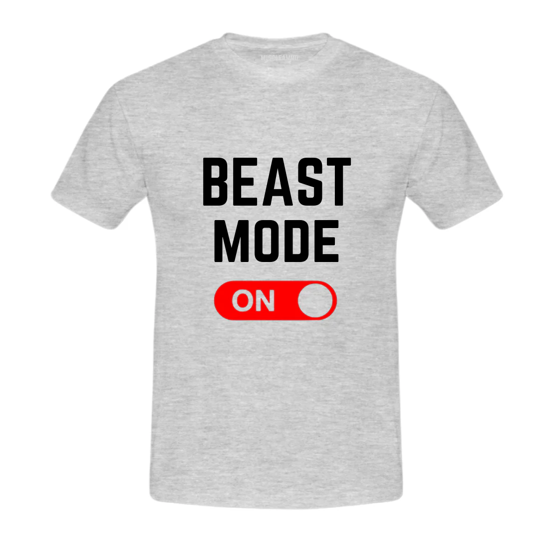 MuscleAmmo 'BMO' Print Muscle Fit T-Shirt - Grey