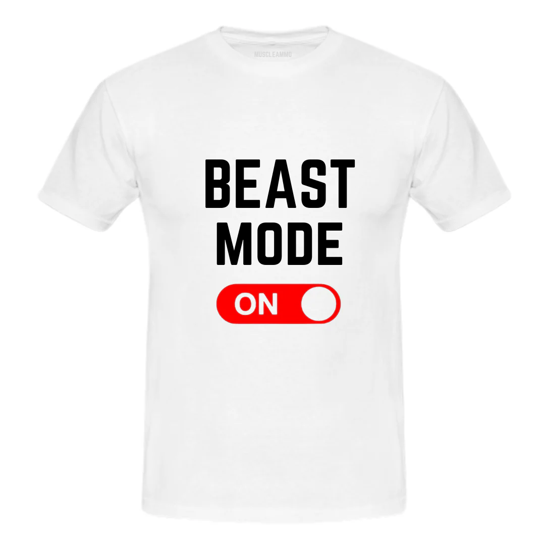 MuscleAmmo 'BMO' Print Muscle Fit T-Shirt - White