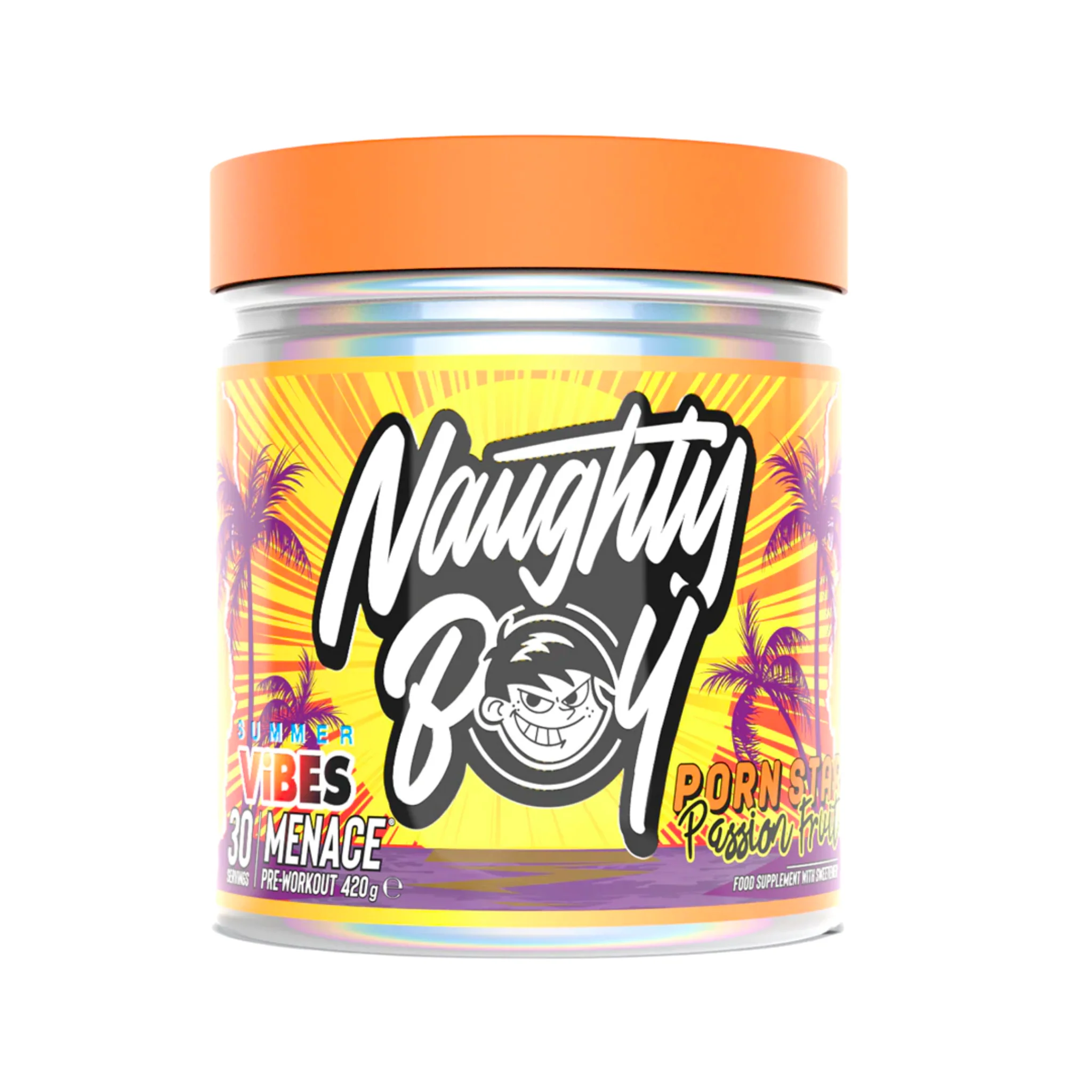 Naughty Boy Menace® Pre-Workout Summer Vibes Pornstar Passionfruit