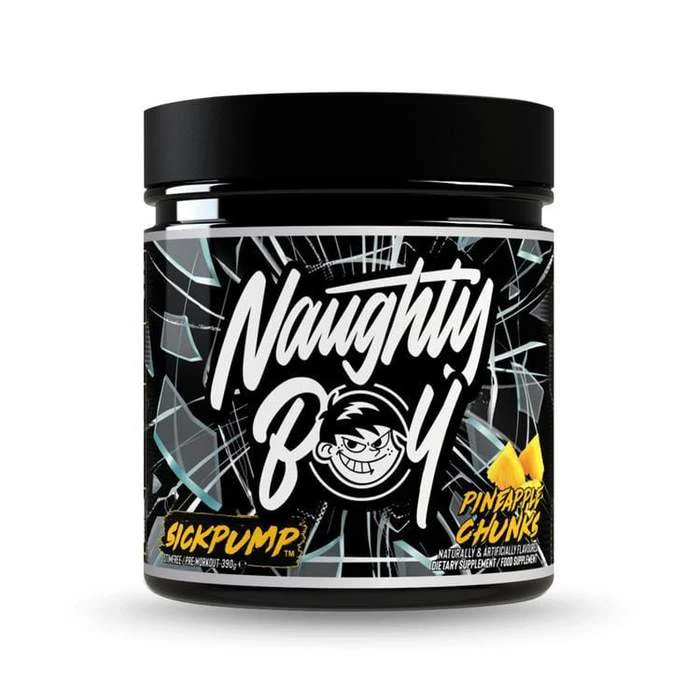 Naughty Boy SickPump Pre Workout - Pineapple Chunks