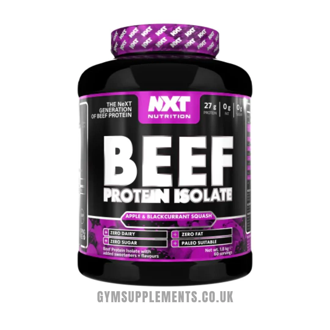 NXT Nutrition Beef Protein Isolate 1.8kg 60 servings - Image 13