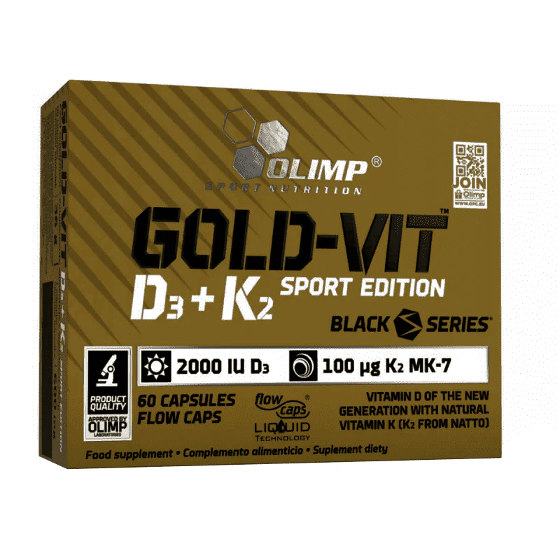 Olimp Gold-Vit D3 + K2 2000 IU Sport Edition 60 Caps