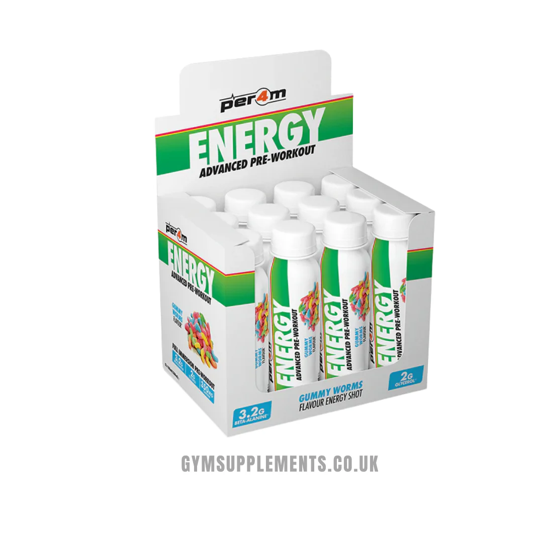 Per4m Energy Pre Workout Shot 12x100ml - Image 4