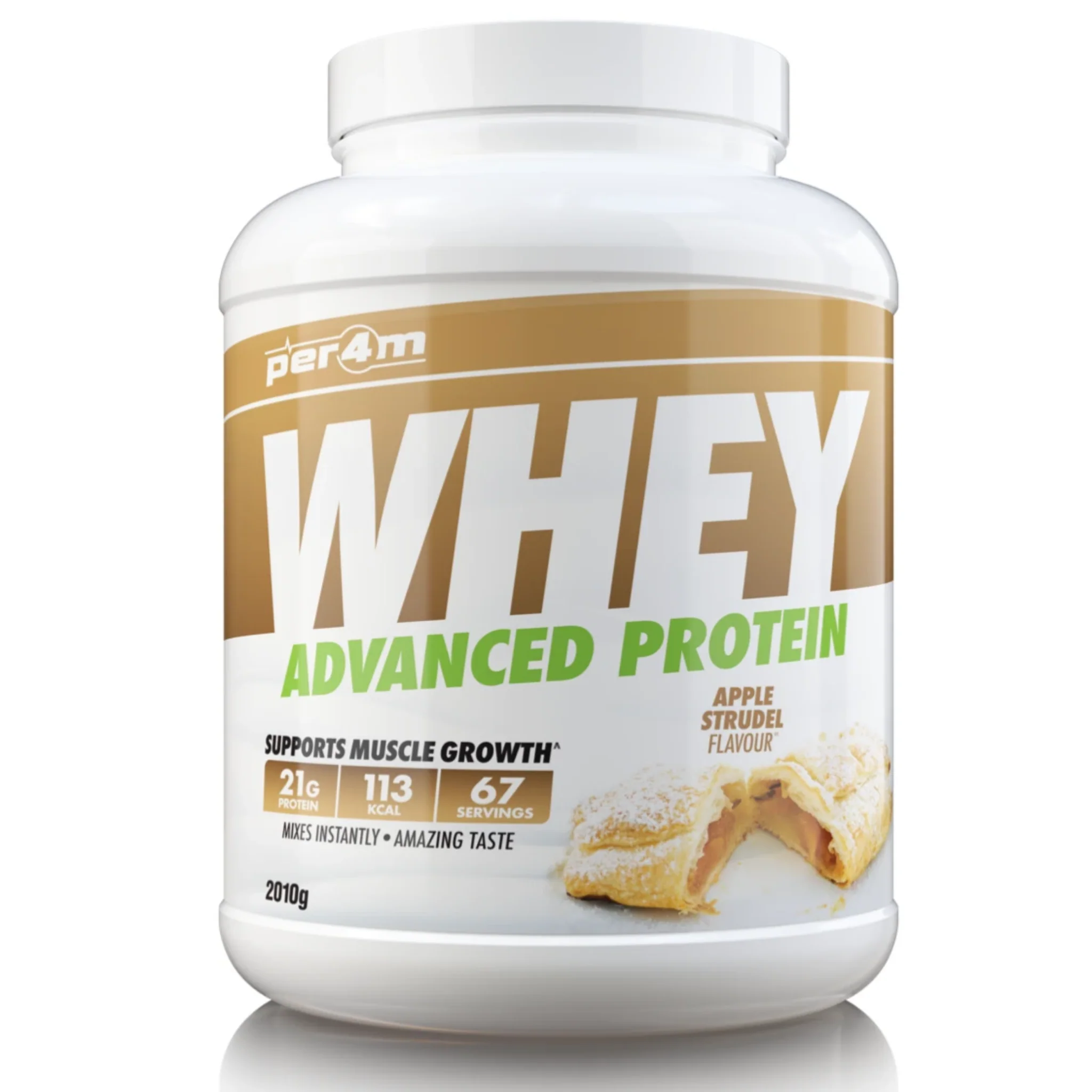 Per4m Nutrition Whey Protein 2kg - Apple Strudel