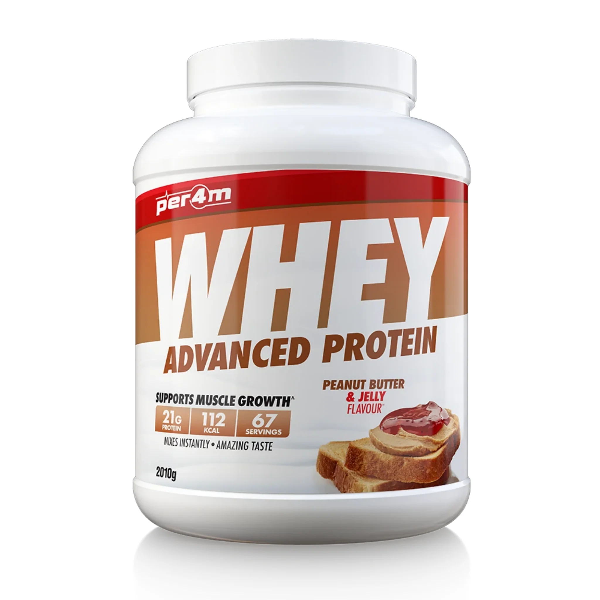 Per4m Whey Protein 2010g Peanut Butter & Jelly