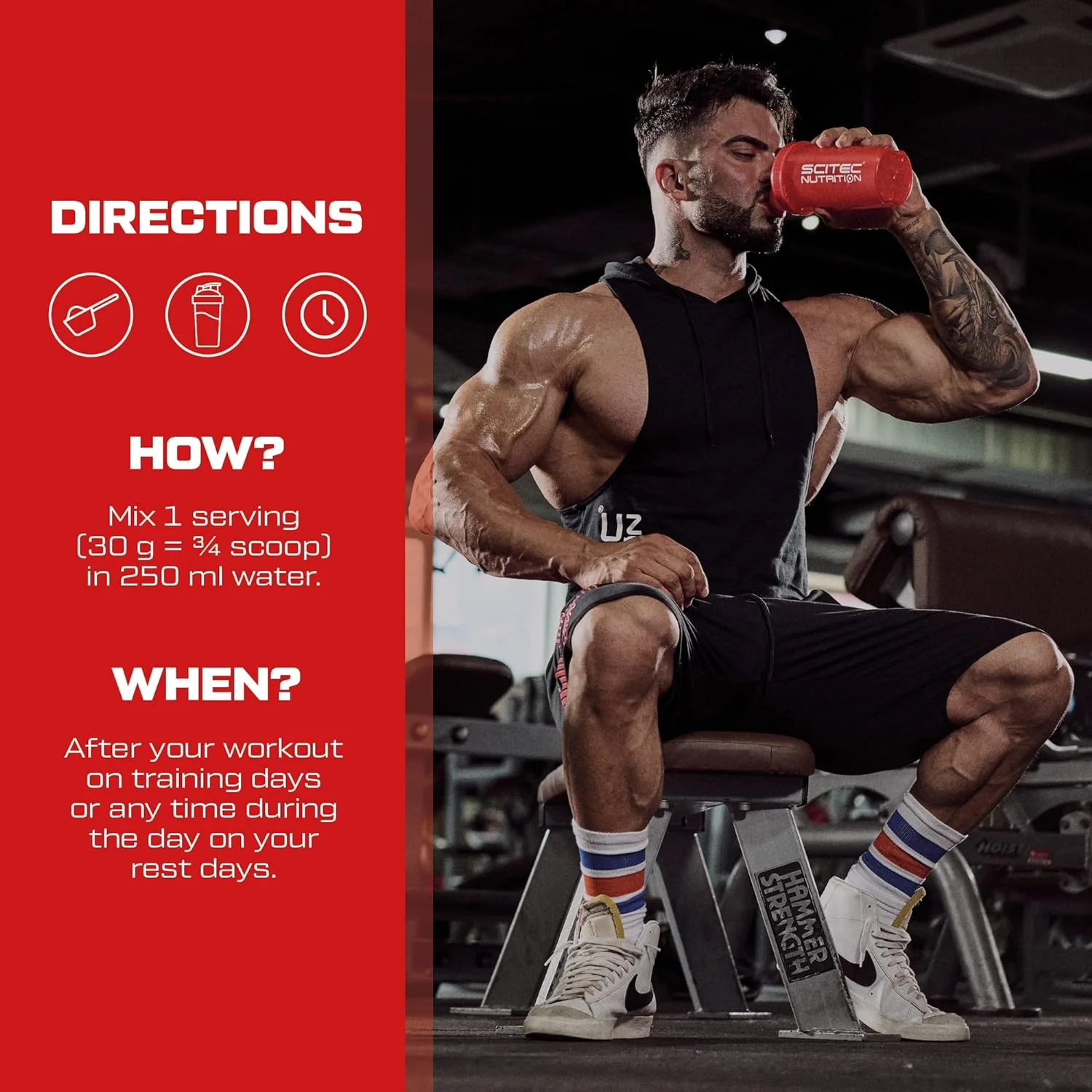 Scitec Nutrition 100% Whey Protein 2350g - Image 3