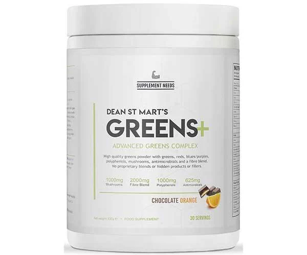 Supplement Needs Greens+ 30 Servings - Chocolate Orange