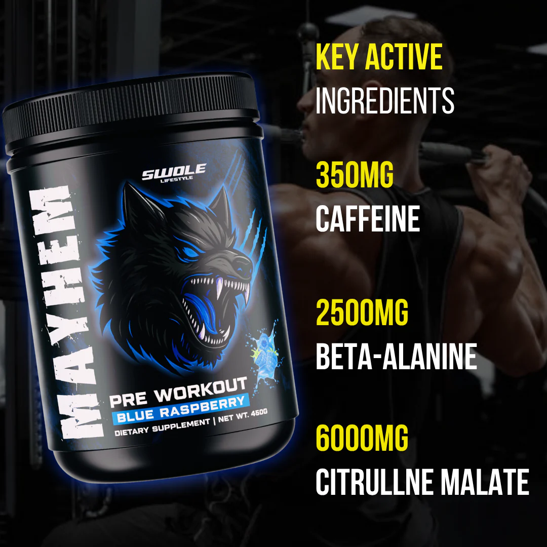 Swole Lifestyle Mayhem Pre Workout 30 Servings - Image 3