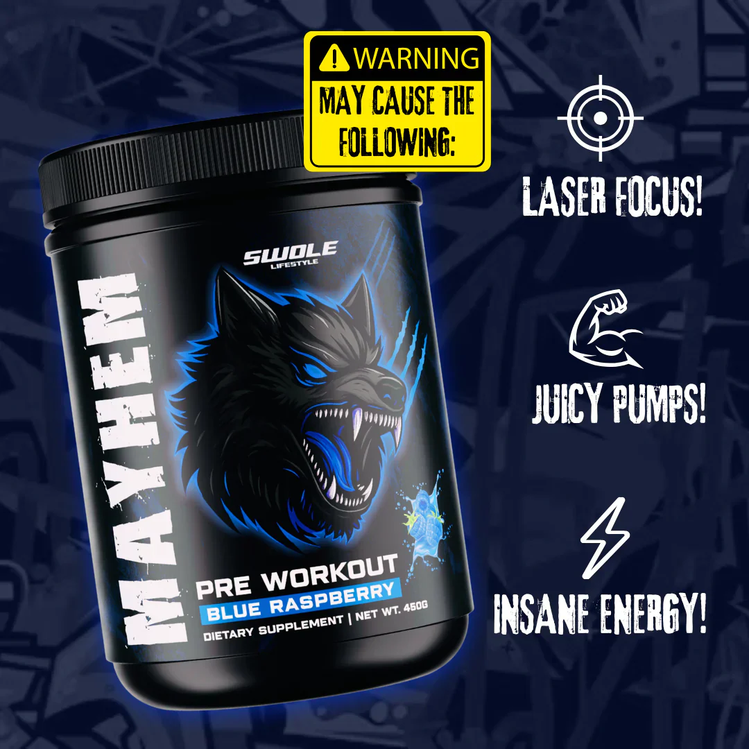 Swole Lifestyle Mayhem Pre Workout 30 Servings - Image 4