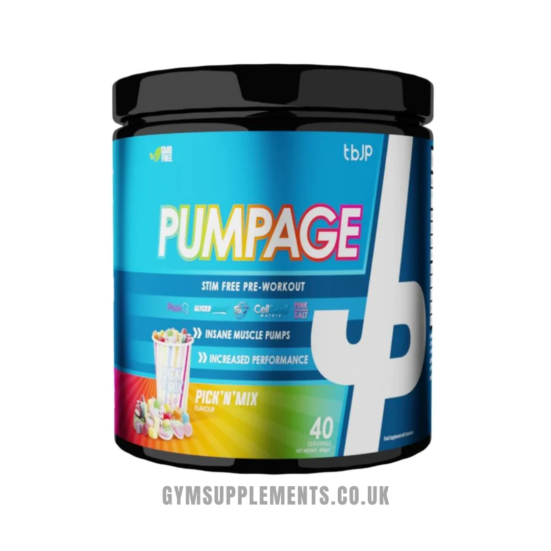 Trained By JP TBJP Pumpage 400G - Stim Free Pre Workout