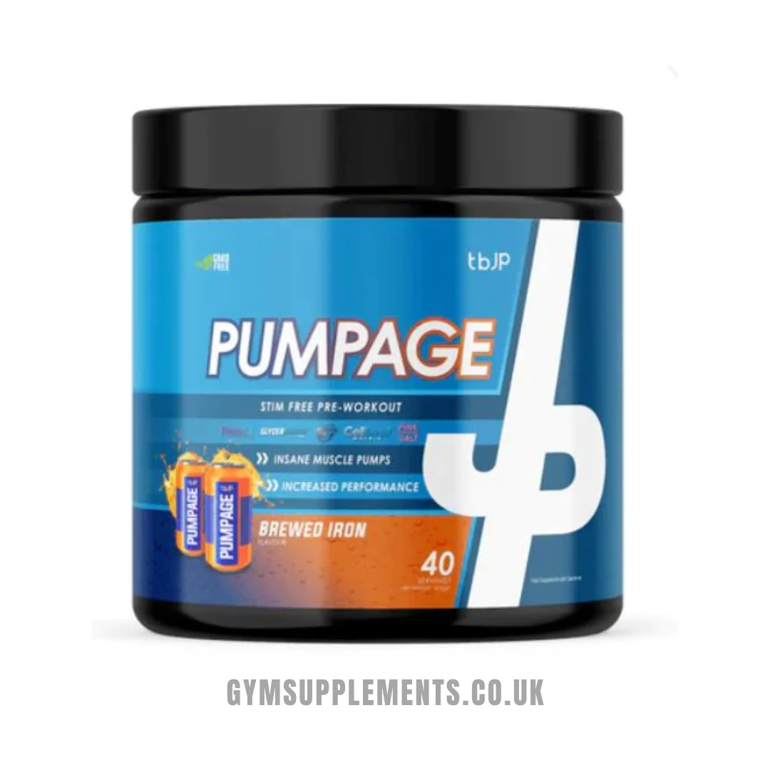 Trained By JP TBJP Pumpage 400G - Stim Free Pre Workout - Image 2